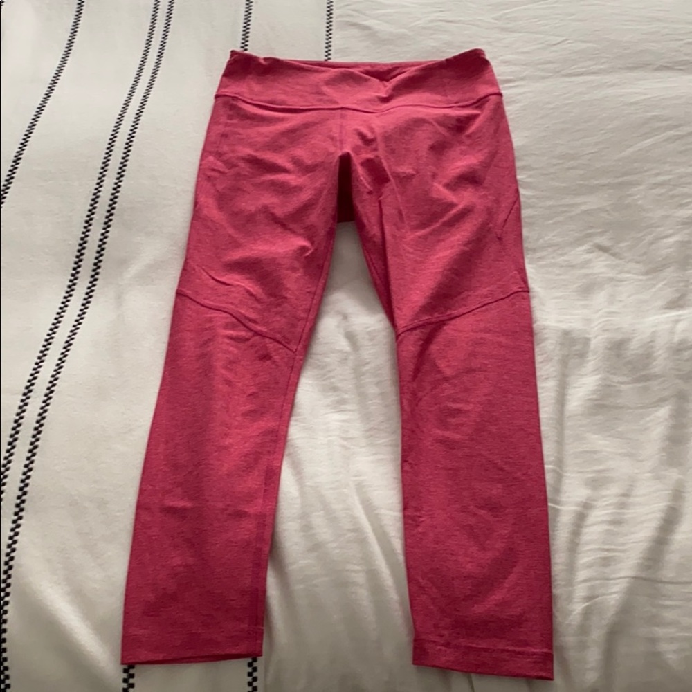 Outdoor voices pink women’s leggings